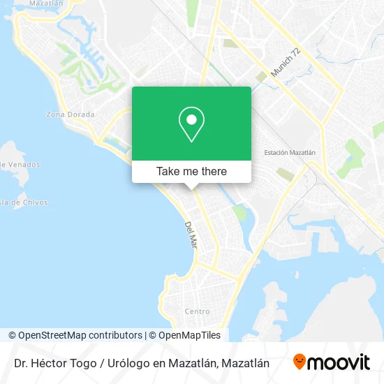 Dr. Héctor Togo / Urólogo en Mazatlán map
