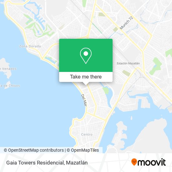Gaia Towers Residencial map