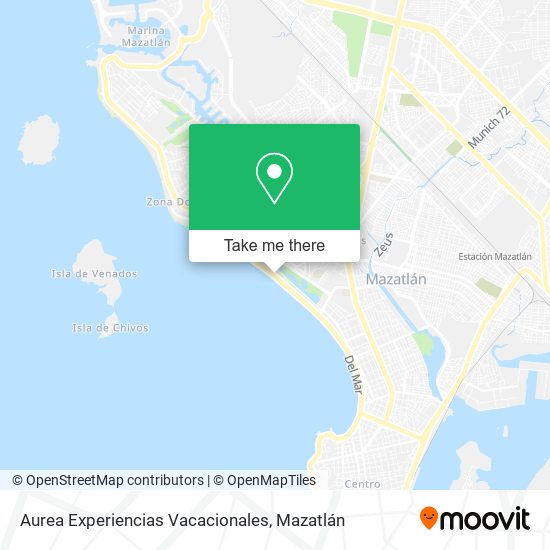 Aurea Experiencias Vacacionales map