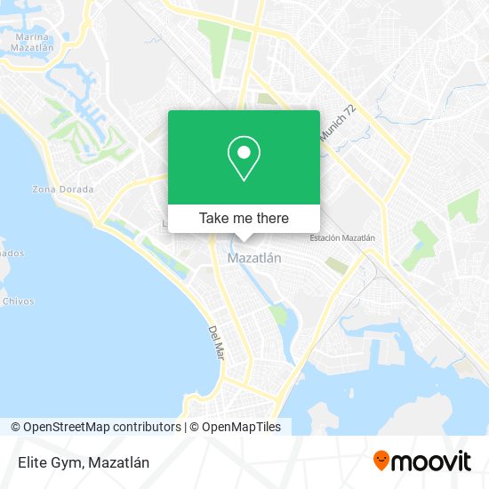 Mapa de Elite Gym