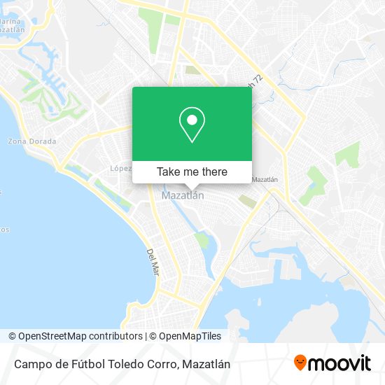 Campo de Fútbol Toledo Corro map