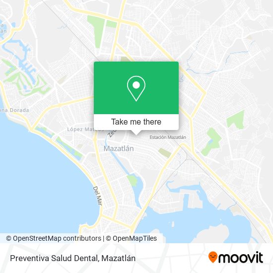 Preventiva Salud Dental map