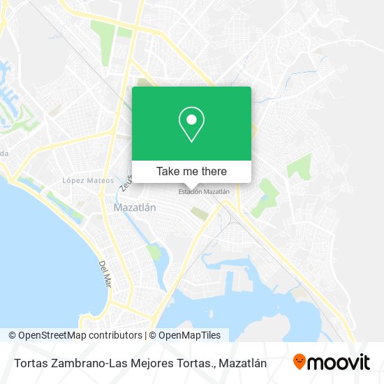 Mapa de Tortas Zambrano-Las Mejores Tortas.
