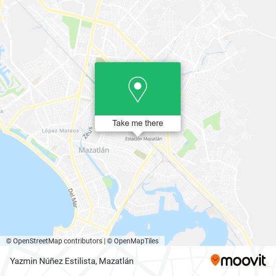 Yazmin Núñez Estilista map