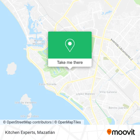 Kitchen Experts map
