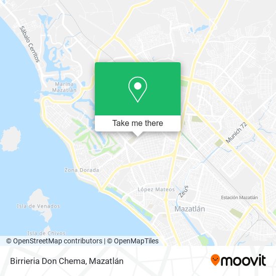 Birrieria Don Chema map