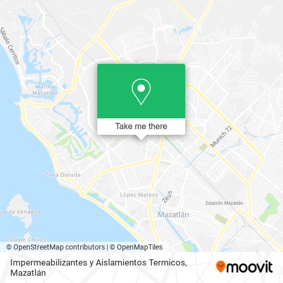 Mapa de Impermeabilizantes y Aislamientos Termicos