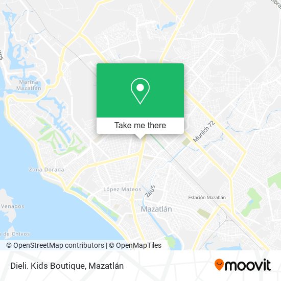 Dieli. Kids Boutique map