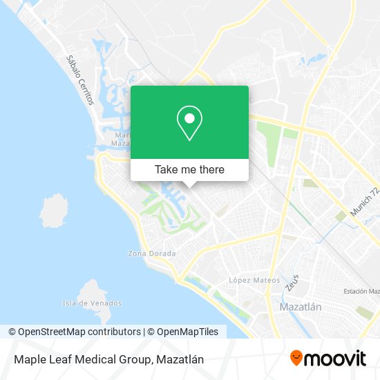 Maple Leaf Medical Group map