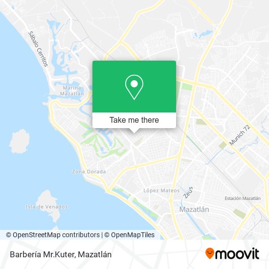Barbería Mr.Kuter map