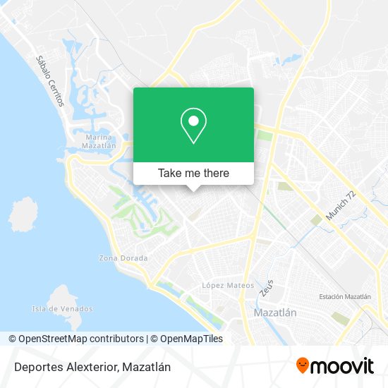 Mapa de Deportes Alexterior