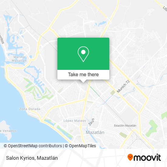 Mapa de Salon Kyrios