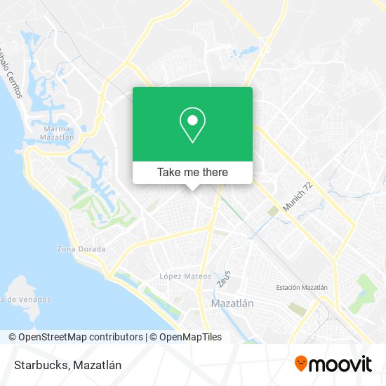 Mapa de Starbucks