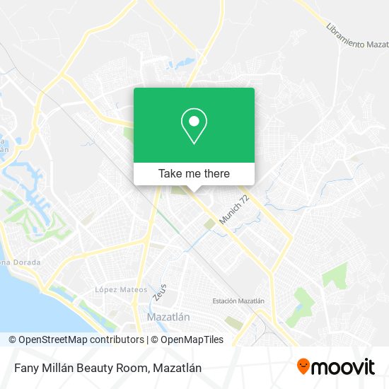 Mapa de Fany Millán Beauty Room