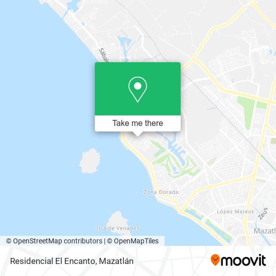 Residencial El Encanto map