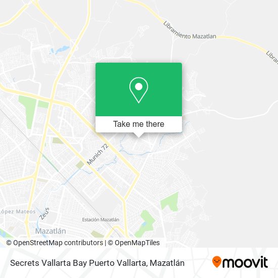 Secrets Vallarta Bay Puerto Vallarta map