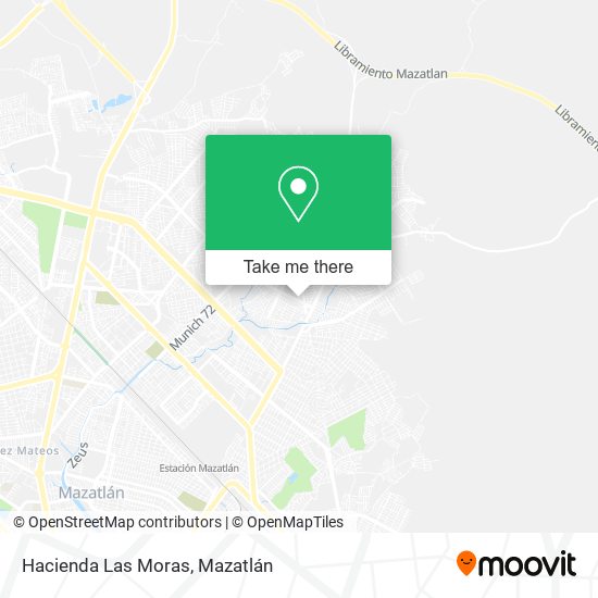 Mapa de Hacienda Las Moras