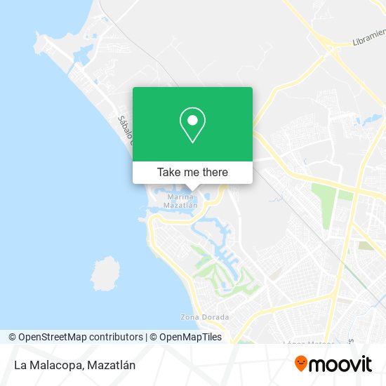 Mapa de La Malacopa