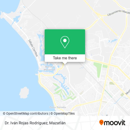 Mapa de Dr. Iván Rojas Rodríguez