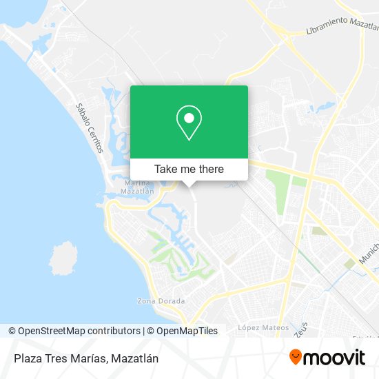Plaza Tres Marías map