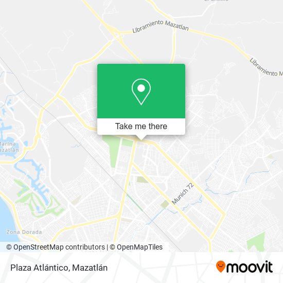 Plaza Atlántico map
