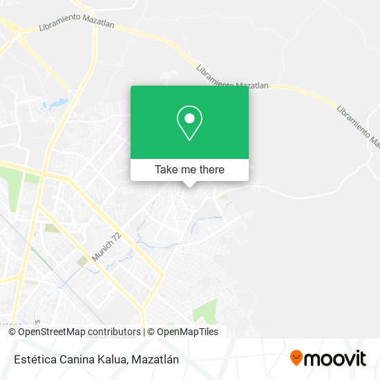 Estética Canina Kalua map