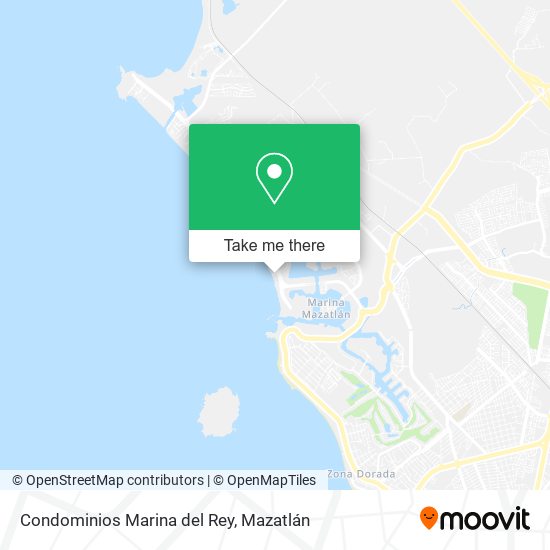 Condominios Marina del Rey map