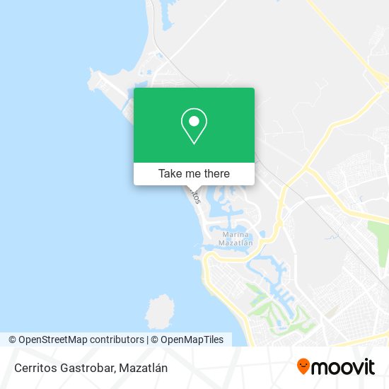 Cerritos Gastrobar map
