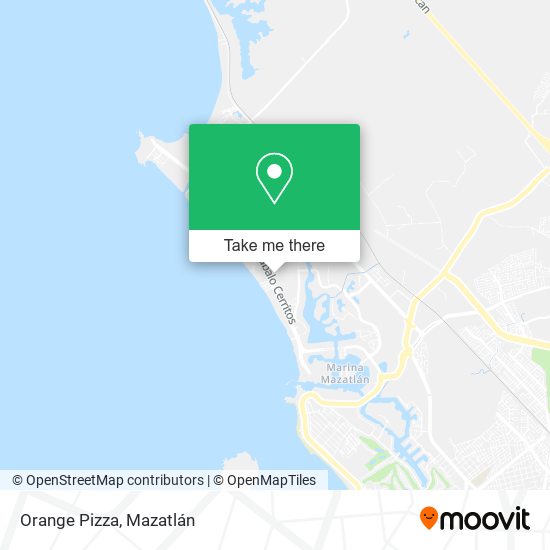 Mapa de Orange Pizza