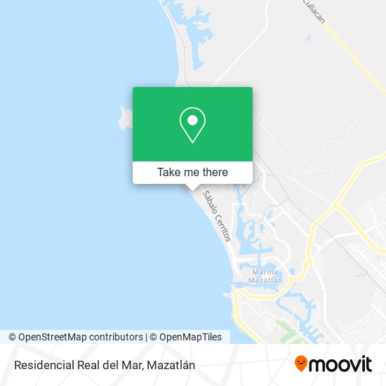 Residencial Real del Mar map