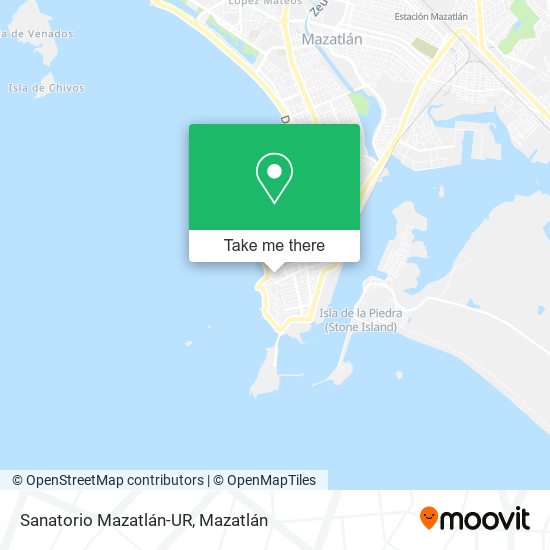 Sanatorio Mazatlán-UR map