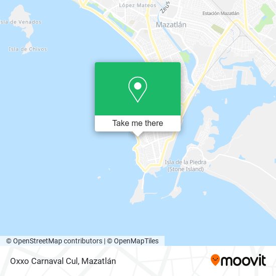 Mapa de Oxxo Carnaval Cul