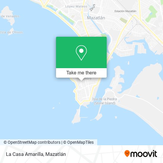 La Casa Amarilla map