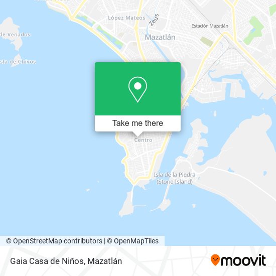 Gaia Casa de Niños map