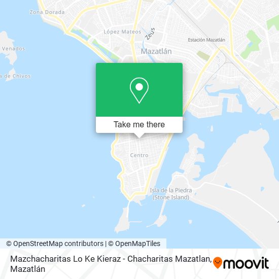 Mazchacharitas Lo Ke Kieraz - Chacharitas Mazatlan map