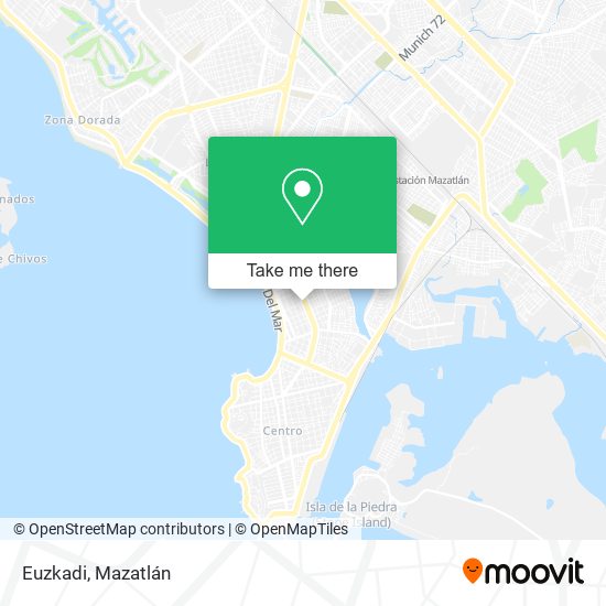 Mapa de Euzkadi