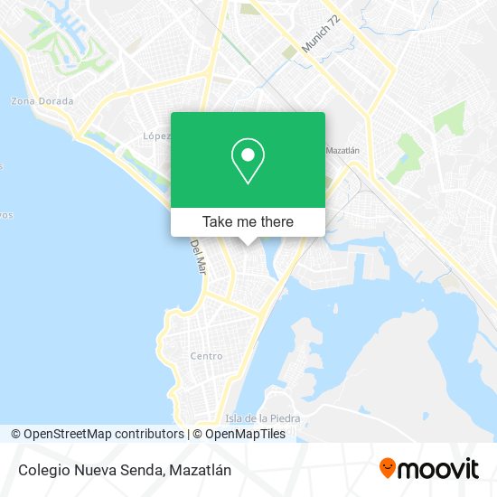 Colegio Nueva Senda map
