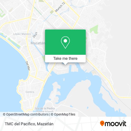 TMC del Pacífico map
