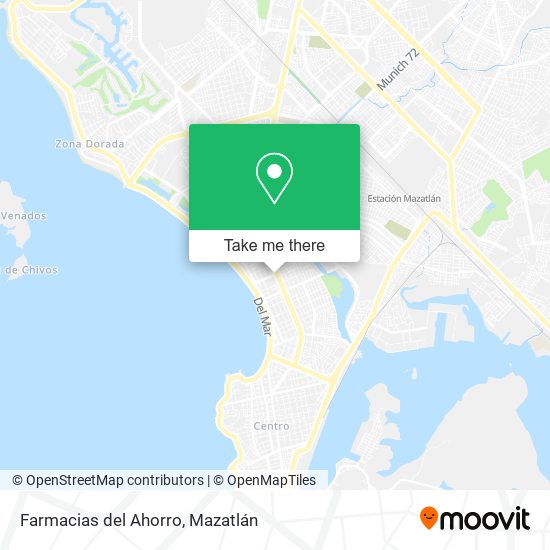 Farmacias del Ahorro map