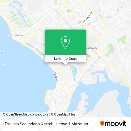 Mapa de Escuela Secundaria Netzahualcoyotl