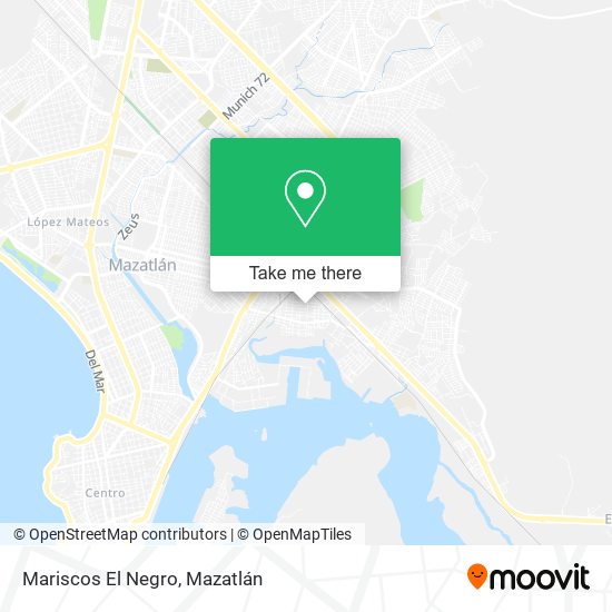 Mariscos El Negro map