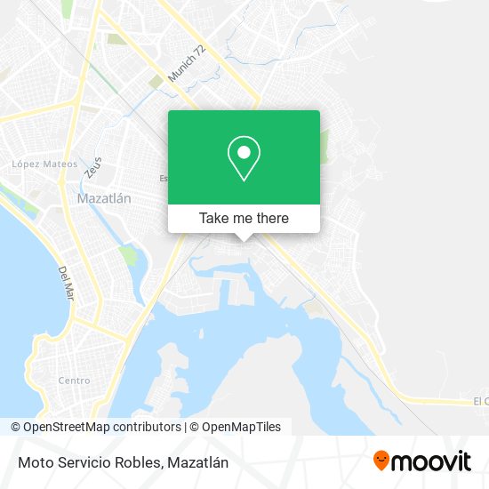 Mapa de Moto Servicio Robles