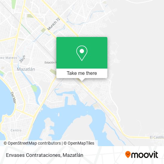 Envases Contrataciones map