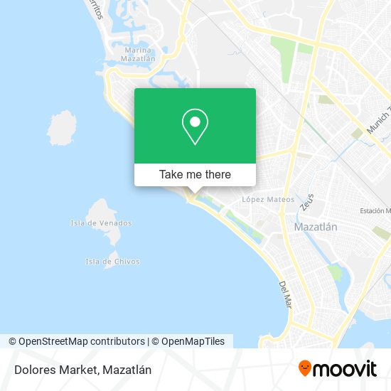 Mapa de Dolores Market