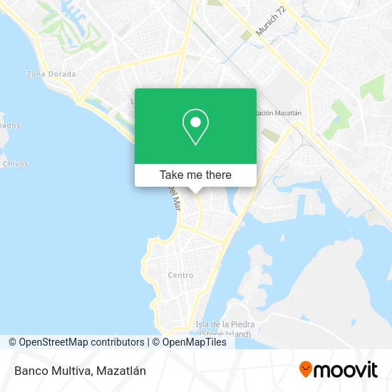 Banco Multiva map