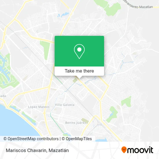 Mariscos Chavarin map