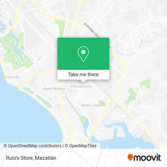 Rulo's Store map