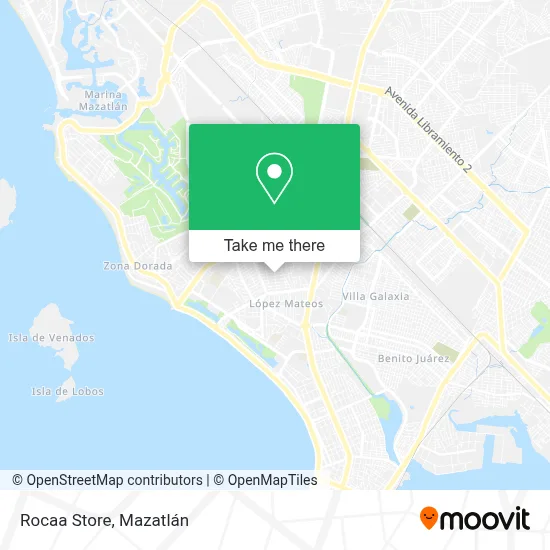 Rocaa Store map