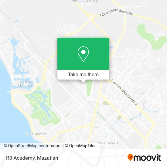 R3 Academy map