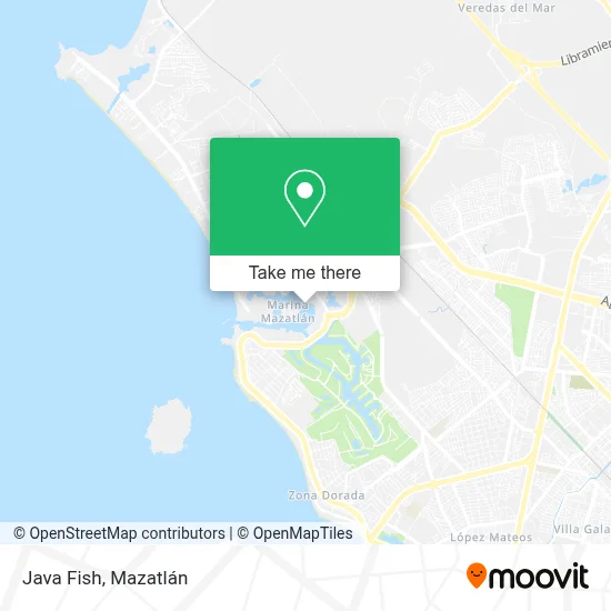 Java Fish map